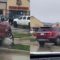 Ford Truck Makes Epic Exit Fail at Restaurant Entrance | Funny Fail