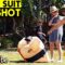 Epic Sumo Showdown Ends in Hilarious Nutshot Knockout | Try Not to Laugh!