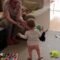 First Step Captured PERFECTLY! Adorable Baby Moment | #baby #cuteness #adorable