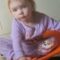 Girl falls over from spinning too fast on sensory seat | Adorable