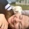 Special needs sheep find comfort in cuddles with volunteer | Adorable