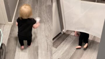 Adorable-baby-girl-cleverly-crawls-under-moms-gate-Super.jpg