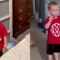 Atomic FireBall Candy challenge gone wrong | Toddler feels the burn! Super Cute 🌶️