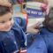 Baby boy’s contagious smile during haircut | Adorable