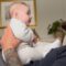 Dad’s hilarious monkey impression makes baby burst into laughter! | Adorable