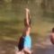 Kids fail hilariously trying to go double entry on a rope swing | Super Cute