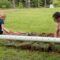 Little Girl Joins Daddy in Digging Gutter Trenches – A Heartwarming Family Moment! | Heartsome