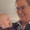 Reassuring flight attendant soothes baby in-flight | Adorable