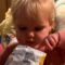 Surprise! Baby girl’s adorable reaction to finding crisp in ’empty’ pack | Adorable 🥰
