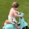Toddler masters riding toy Vespa | Adorable