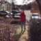 Cute squirrel narrowly escapes broom sweep | Adorable