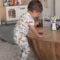 Little boy sneaks seaweed snack in mom’s room | Adorable