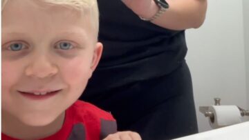 Sons-creative-curse-word-serenade-in-Moms-bathroom-challenge.jpg