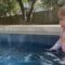 Splashing Joy: Unbreakable Twin Sibling Connection at the Poolside | Heartwarming